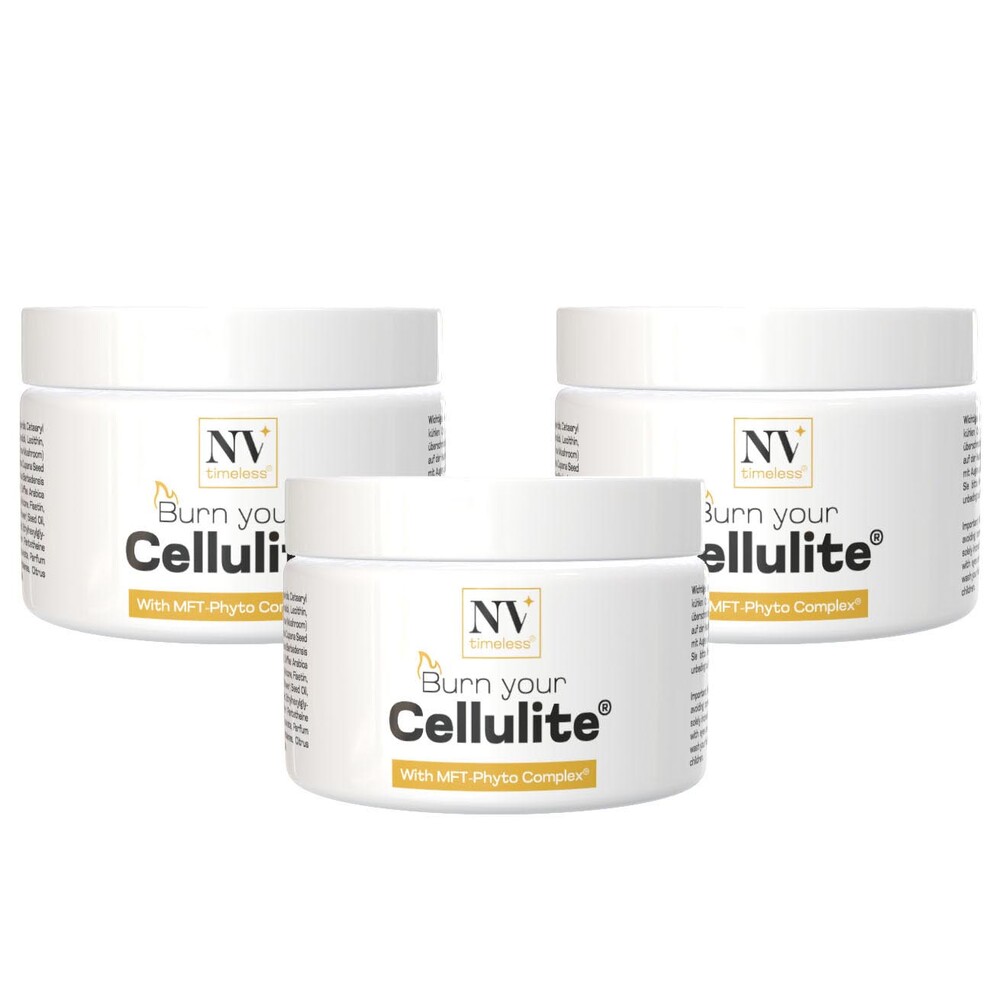 Burn Your Cellulite NV Timeless cream jars